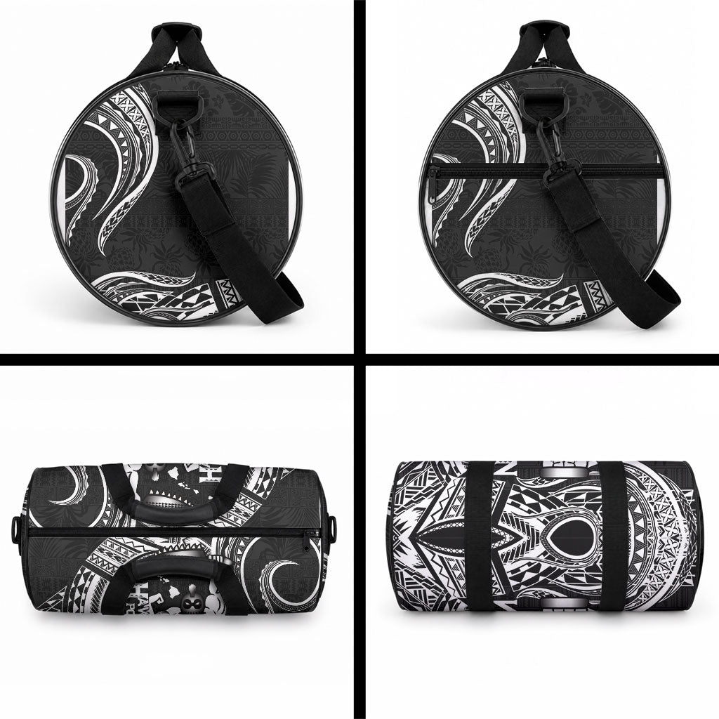 Black Hawaii Ikaika Warrior Duffle Bag Hawaiian Power LT14 - Polynesian Pride