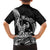 Black Hawaii Ikaika Warrior Family Matching Summer Maxi Dress and Hawaiian Shirt Hawaiian Power