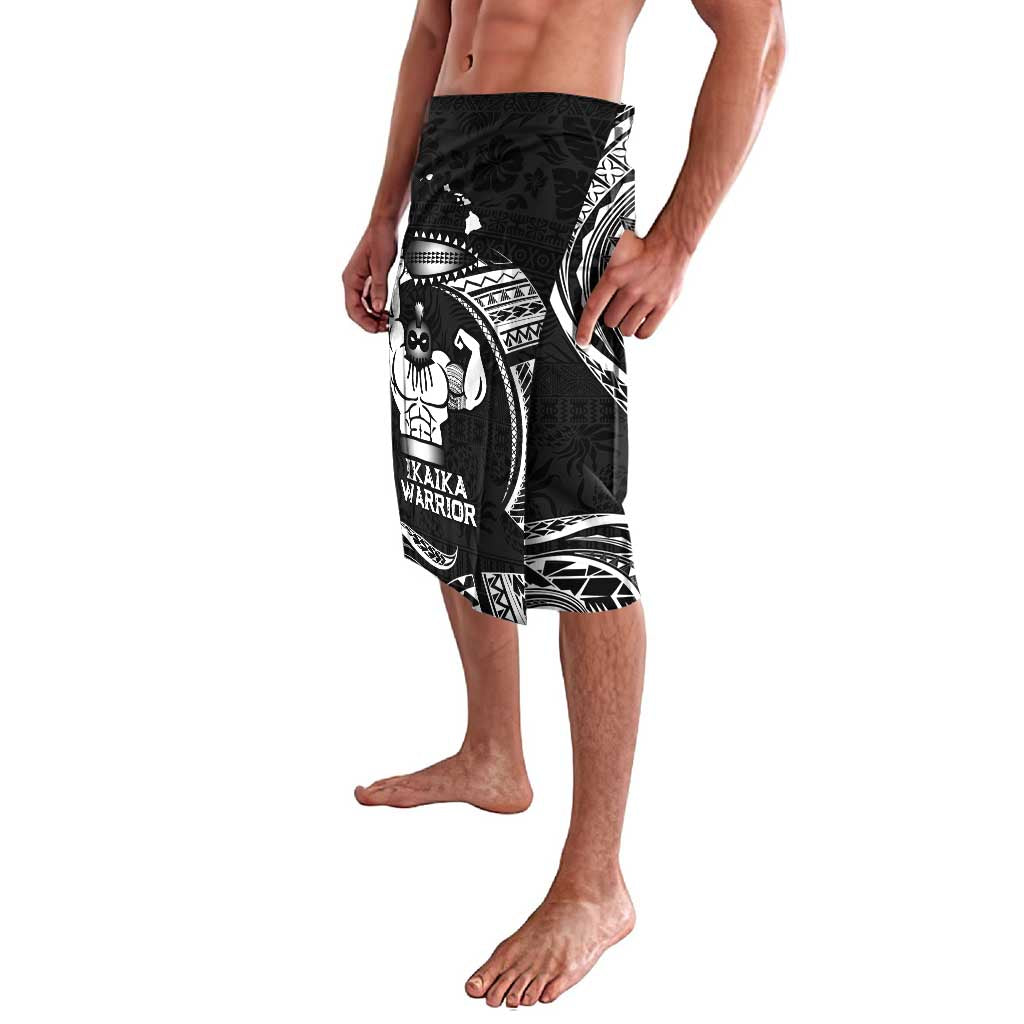 Black Hawaii Ikaika Warrior Lavalava Hawaiian Power