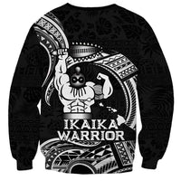 Black Hawaii Ikaika Warrior Sweatshirt Hawaiian Power