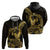 Gold Hawaii Ikaika Warrior Hoodie Hawaiian Power