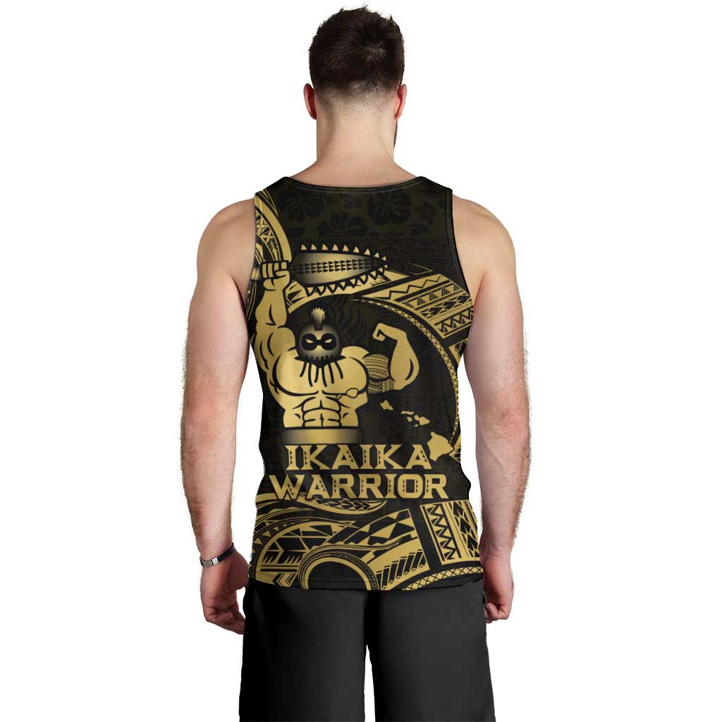 Gold Hawaii Ikaika Warrior Men Tank Top Hawaiian Power