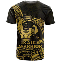 Gold Hawaii Ikaika Warrior T Shirt Hawaiian Power