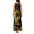 Gold Hawaii Ikaika Warrior Tank Maxi Dress Hawaiian Power