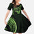 Green Hawaii Ikaika Warrior Family Matching Summer Maxi Dress and Hawaiian Shirt Hawaiian Power