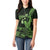 Green Hawaii Ikaika Warrior Women Polo Shirt Hawaiian Power