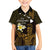 Personalised Hawaii King Kamehameha Day Family Matching Puletasi and Hawaiian Shirt Plumeria With Kakau Pattern - Gold