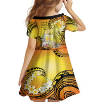Polynesia Easter Day Family Matching Off The Shoulder Long Sleeve Dress and Hawaiian Shirt He Is Risen Lilium Longiflorum Polynesian Pattern LT14 - Polynesian Pride