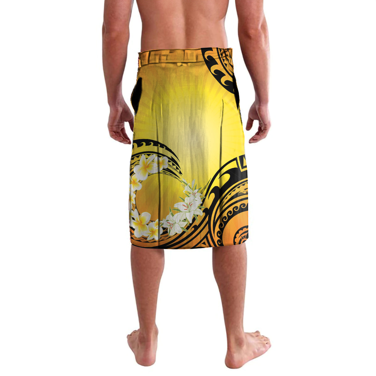 Polynesia Easter Day Lavalava He Is Risen Lilium Longiflorum Polynesian Pattern LT14 - Polynesian Pride