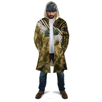 Yellow Traditional Cloak Aotearoa Cloak Maori Paua Shell Korowai Pattern - Polynesian Pride