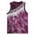 Pink Traditional Cloak Aotearoa Basketball Jersey Maori Paua Shell Korowai Pattern - Polynesian Pride