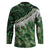 Green Traditional Cloak Aotearoa Hockey Jersey Maori Paua Shell Korowai Pattern - Polynesian Pride