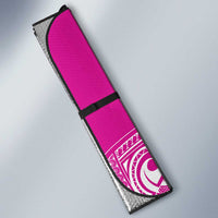 Polynesia Breast Cancer Awareness Auto Sun Shade Think Pink Ribbon Polynesian Butterflies LT14 - Polynesian Pride