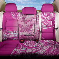Polynesia Breast Cancer Awareness Back Car Seat Cover Think Pink Ribbon Polynesian Butterflies LT14 One Size Pink - Polynesian Pride