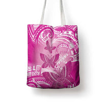 Polynesia Breast Cancer Awareness Tote Bag Think Pink Ribbon Polynesian Butterflies LT14 - Polynesian Pride