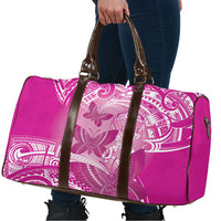 Polynesia Breast Cancer Awareness Travel Bag Think Pink Ribbon Polynesian Butterflies LT14 - Polynesian Pride