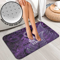 Lupus Awareness Month New Zealand Bathroom Set Be Strong Warrior Maori Silver Fern LT14 - Polynesian Pride