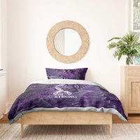 Lupus Awareness Month New Zealand Bedding Set Be Strong Warrior Maori Silver Fern LT14 - Polynesian Pride