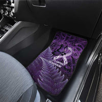 Lupus Awareness Month New Zealand Car Mats Be Strong Warrior Maori Silver Fern