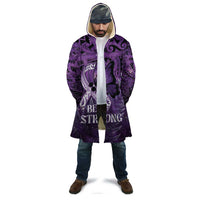 Lupus Awareness Month New Zealand Cloak Be Strong Warrior Maori Silver Fern LT14 - Polynesian Pride