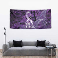 Lupus Awareness Month New Zealand Tapestry Be Strong Warrior Maori Silver Fern