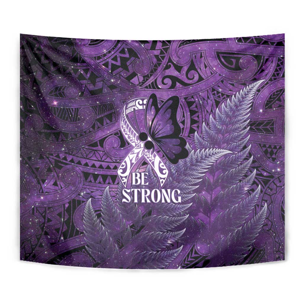 Lupus Awareness Month New Zealand Tapestry Be Strong Warrior Maori Silver Fern
