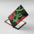 New Zealand Gecko Canvas Wall Art Aotearoa Maori With Pohutukawa Flowers