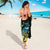 New Zealand Tui Bird Sarong Aotearoa Maori With Kowhai Flowers