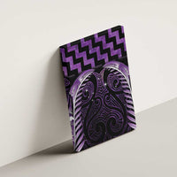 Purple Matariki New Zealand Canvas Wall Art Maori Poutama Galaxy Vibes