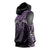 Purple Matariki New Zealand Sleeveless Hoodie Maori Poutama Galaxy Vibes - Polynesian Pride