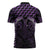 Purple Matariki New Zealand Zipper Polo Shirt Maori Poutama Galaxy Vibes - Polynesian Pride