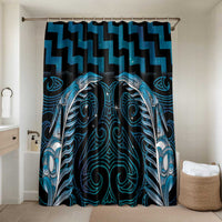 Blue Matariki New Zealand Bathroom Set Maori Poutama Galaxy Vibes - Polynesian Pride