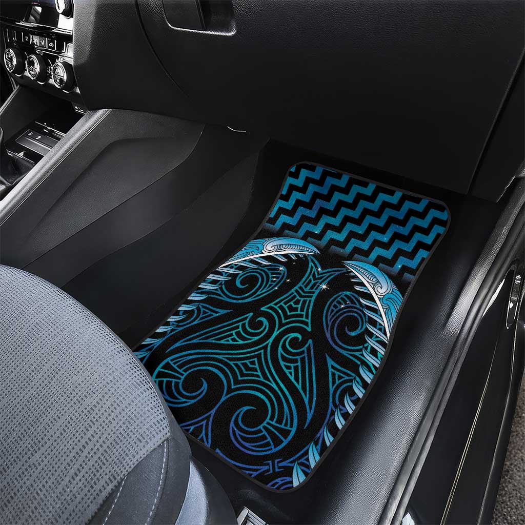 Blue Matariki New Zealand Car Mats Maori Poutama Galaxy Vibes