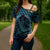 Blue Matariki New Zealand Cross Shoulder Shirt Maori Poutama Galaxy Vibes - Polynesian Pride