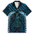 Blue Matariki New Zealand Family Matching Long Sleeve Bodycon Dress and Hawaiian Shirt Maori Poutama Galaxy Vibes