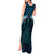 Blue Matariki New Zealand Tank Maxi Dress Maori Poutama Galaxy Vibes