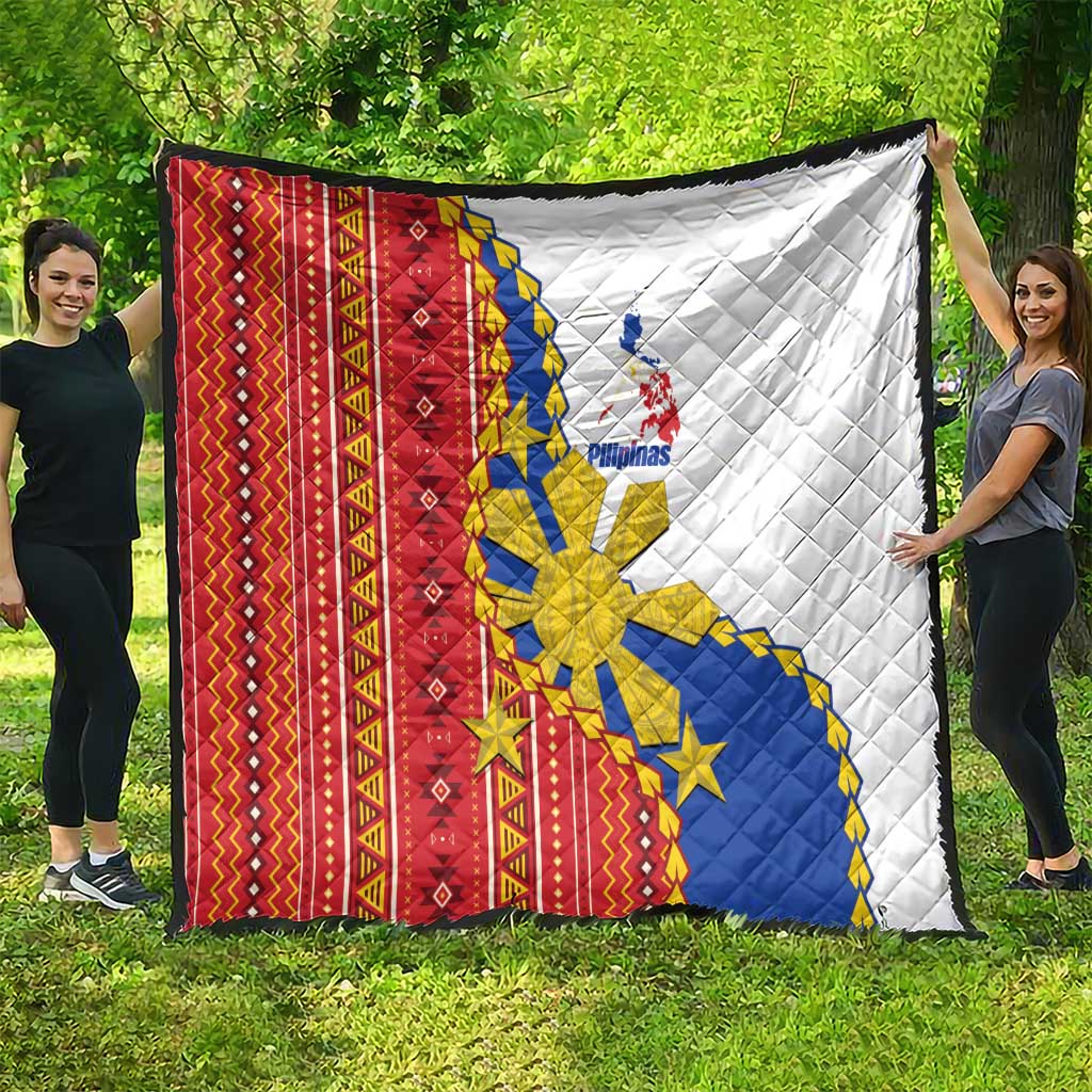Philippines Independence Day Quilt Pilipinas Sun Stars Igorot Pattern