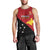 Papua New Guinea Football Men Tank Top Go PNG Polynesian Pattern Sporty Style LT14 - Polynesian Pride