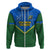 Solomon Islands Football Hoodie Polynesian Pattern Sporty Style LT14 - Polynesian Pride