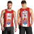 Personalised Tahitian Football Men Tank Top Tahiti Coat Of Arm Polynesian Sporty Style LT14 - Polynesian Pride