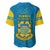 Tuvalu Islands Football Baseball Jersey Polynesian Pattern Sporty Style LT14 - Polynesian Pride