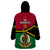 Vanuatu Football Wearable Blanket Hoodie Vanuatuan Coat Of Arm Polynesian Flag Style LT14 - Polynesian Pride