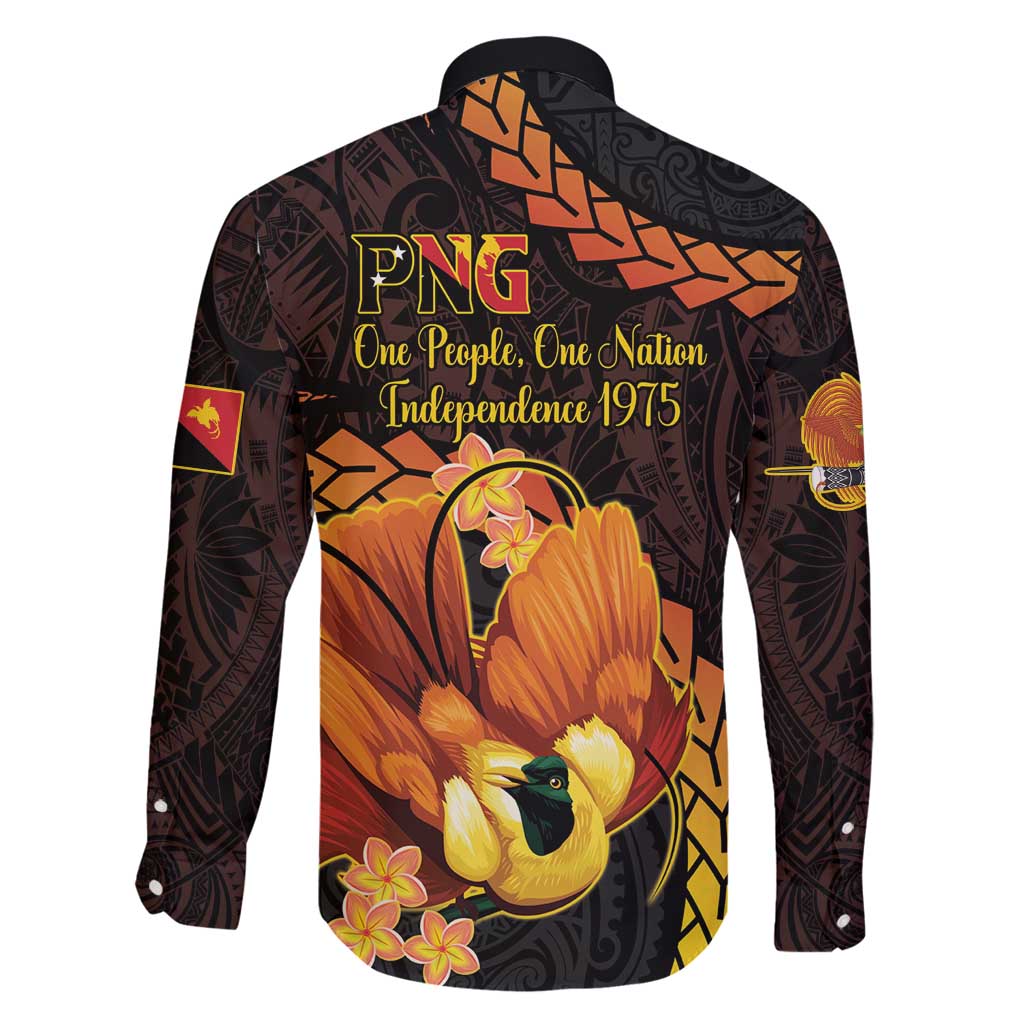 Papua New Guinea Independence Day Family Matching Mermaid Dress and Hawaiian Shirt 50th Anniversary Papua Niu Gini Bird Of Paradise LT14