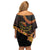 Papua New Guinea Independence Day Family Matching Off Shoulder Short Dress and Hawaiian Shirt 49th Anniversary Papua Niu Gini Bird Of Paradise