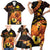 Papua New Guinea Independence Day Family Matching Short Sleeve Bodycon Dress and Hawaiian Shirt 49th Anniversary Papua Niu Gini Bird Of Paradise