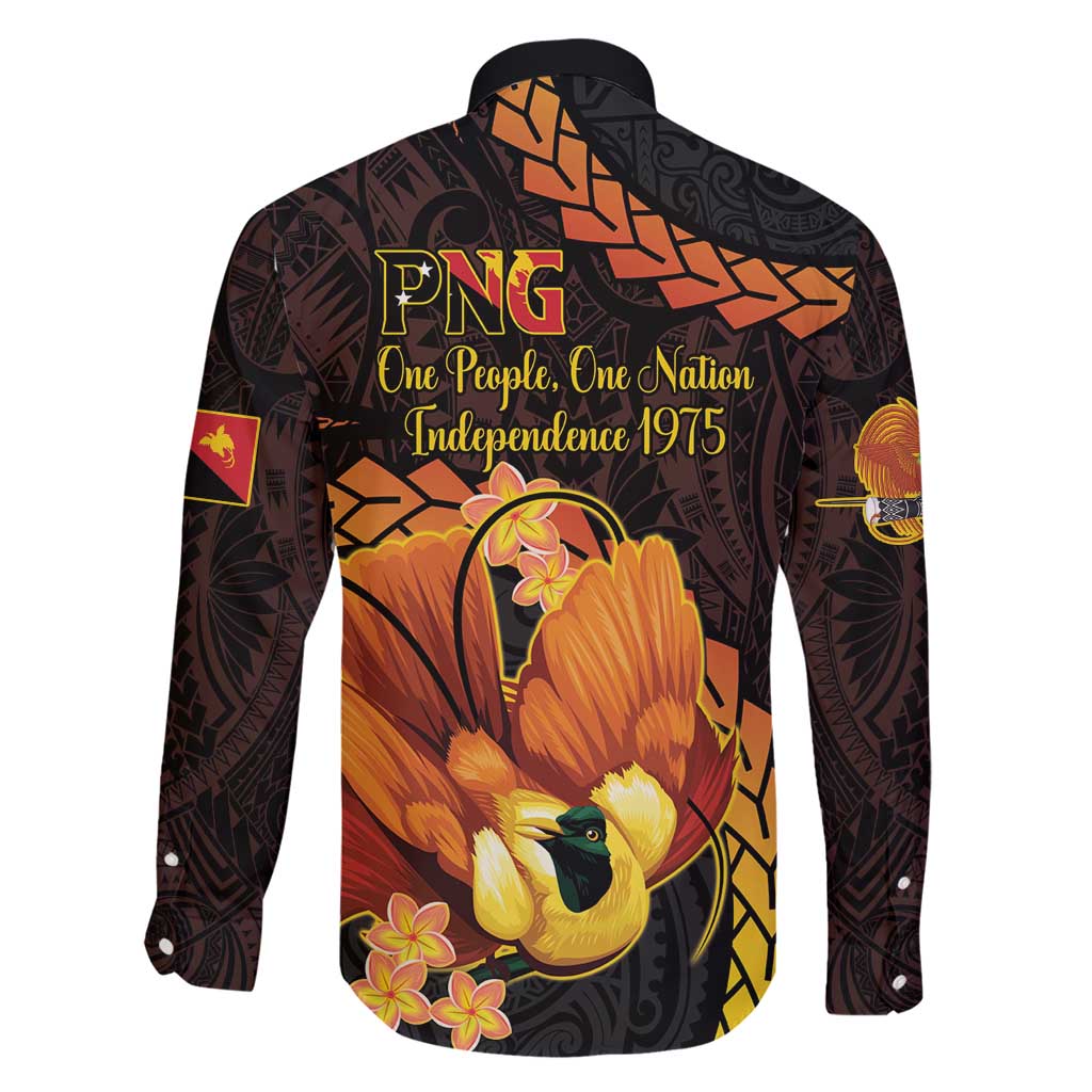 Papua New Guinea Independence Day Family Matching Short Sleeve Bodycon Dress and Hawaiian Shirt 50th Anniversary Papua Niu Gini Bird Of Paradise LT14