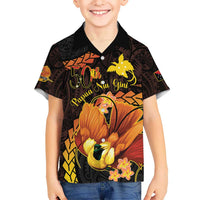 Papua New Guinea Independence Day Hawaiian Shirt 50th Anniversary Papua Niu Gini Bird Of Paradise LT14