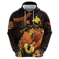 Papua New Guinea Independence Day Hoodie 50th Anniversary Papua Niu Gini Bird Of Paradise LT14