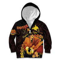 Papua New Guinea Independence Day Kid Hoodie 50th Anniversary Papua Niu Gini Bird Of Paradise LT14