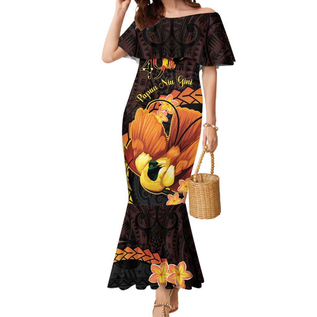 Papua New Guinea Independence Day Mermaid Dress 49th Anniversary Papua Niu Gini Bird Of Paradise